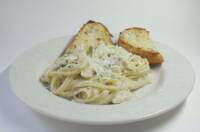 Chicken Fettuccine with Rum Cream Sauce